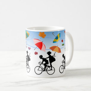 Bicycle Kids Fun & Playful Nature-Themed Coffee Mug
