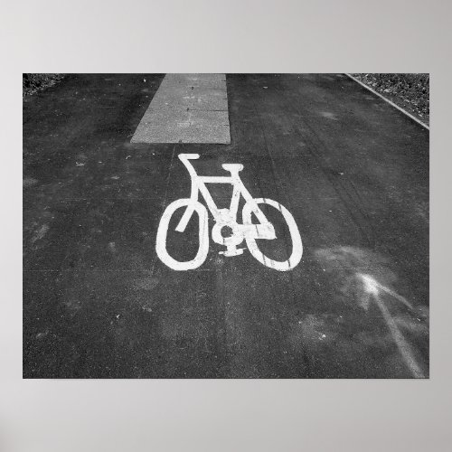 Bicycle Lane _ III Poster