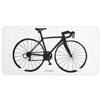 Bicycle License Plate
