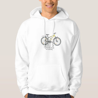 Bicycle logo design on t-shirt hoodie