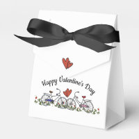 Bicycle Lovers Valentine Favor Box