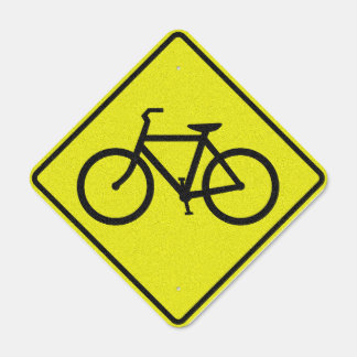 Bicycle Metal Sign