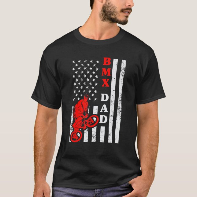Bicycle Motocross Bmx Bike Rider  Biking  1 T-Shirt (Front)