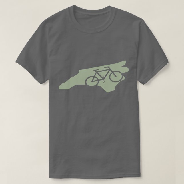 Bicycle North Carolina t-shirt (Design Front)