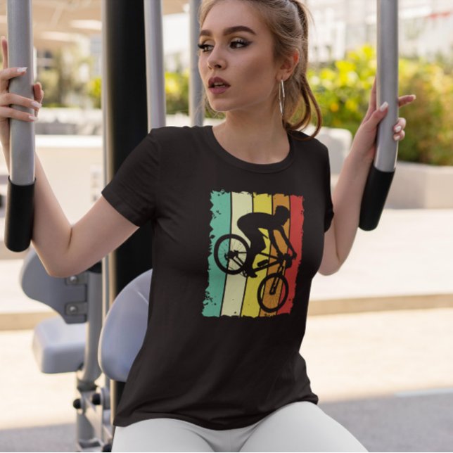Bicycle On Colorful Background  T-Shirt (Creator Uploaded)