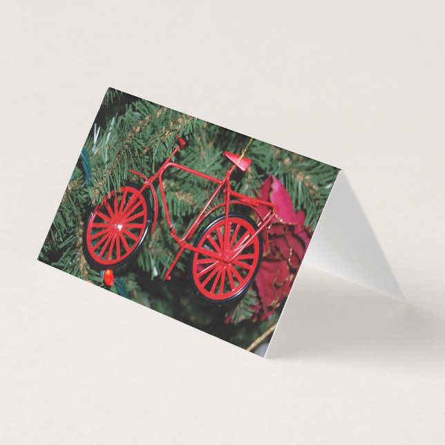 Bicycle ornament on a Christmas Tree (Front)