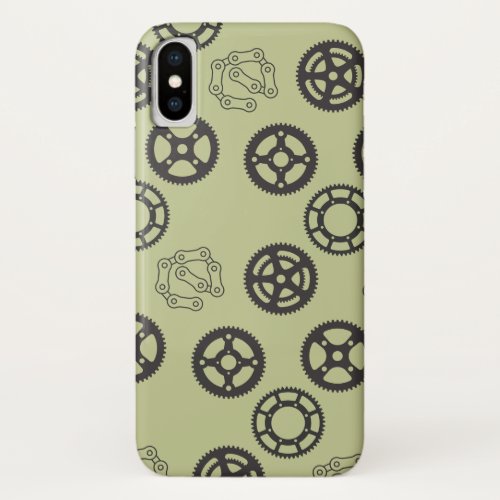 Bicycle parts pattern Case_Mate iPhone case