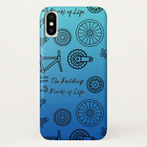 Bicycle parts pattern Case_Mate iPhone case