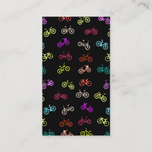Bicycle pattern invitation