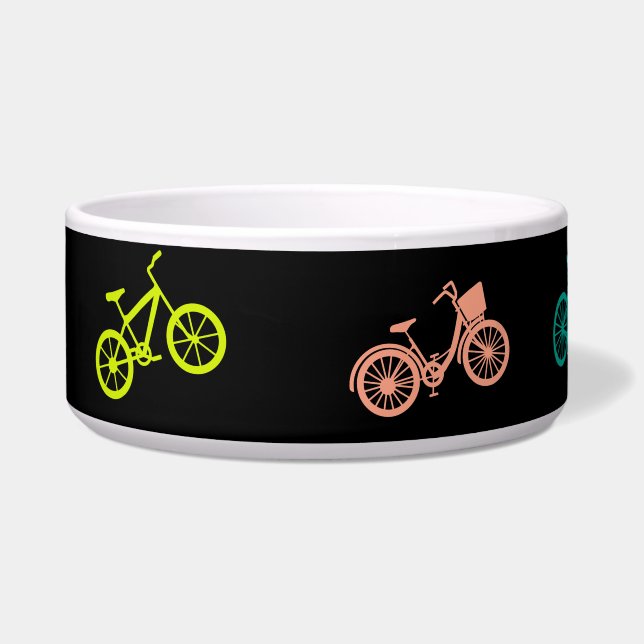 Bicycle pattern invitation tissue paper bowl (Front)