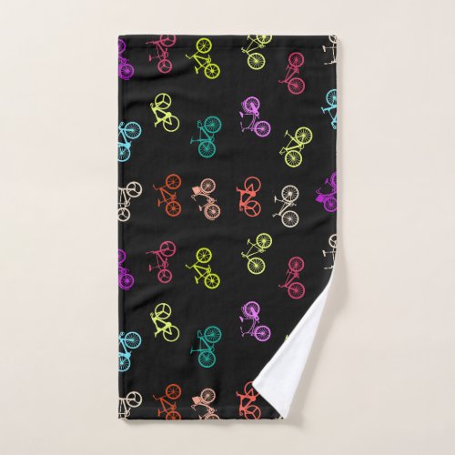 Bicycle pattern invitation tissue paper hand towel 