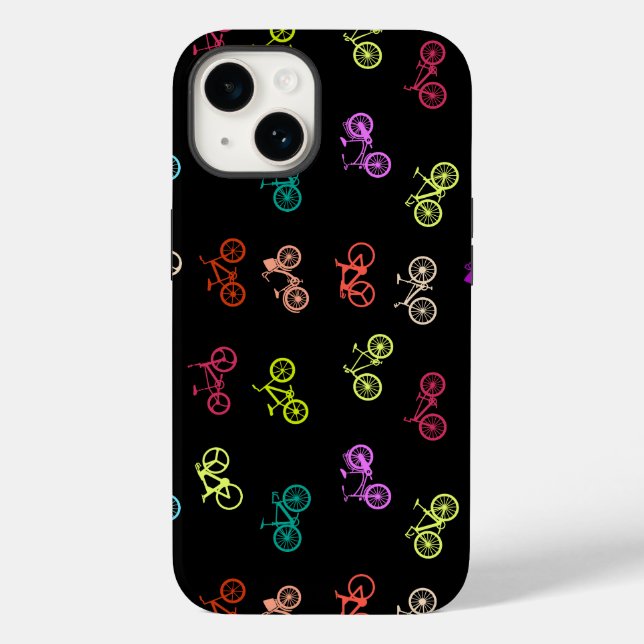 Bicycle pattern invitation tissue paper mouse pad Case-Mate iPhone case (Back)