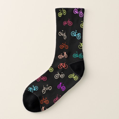 Bicycle pattern invitation tissue paper socks