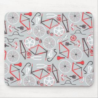 Bicycle Pattern Mouse Pad