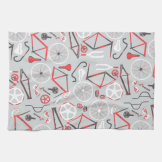 Bicycle Pattern Towel