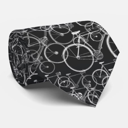 Bicycle Pedal Pattern For Suit Tie