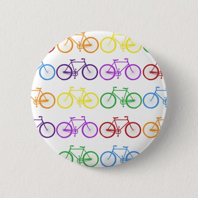 bicycle pinback button (Front)