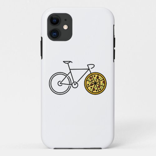 Bicycle Pizza iPhone 11 Case