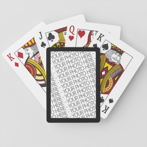 Bicycle Playing Cards Photo Template Poker Cards