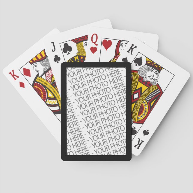 Bicycle Playing Cards, Photo Template Poker Cards (Back)