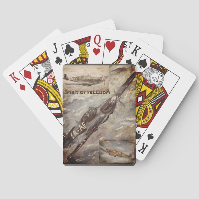 Bicycle® Playing Cards, SPIRIT OF FREEDOM Poker Cards (Back)