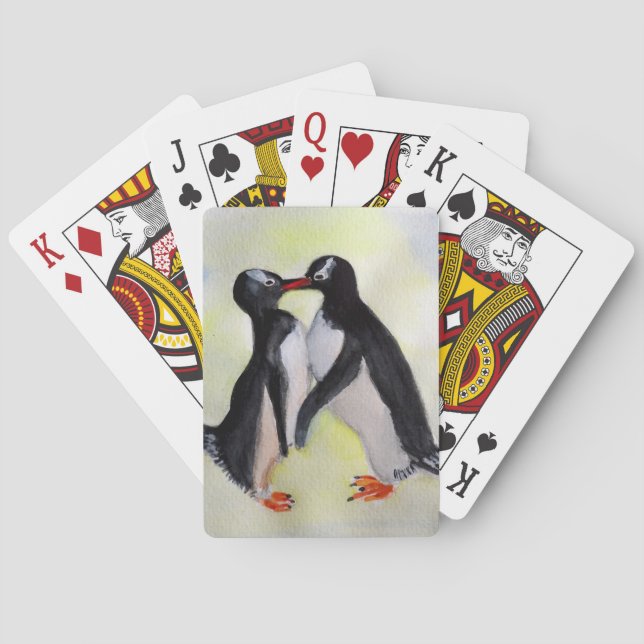 Bicycle® Poker Playing Cards Penguins (Back)