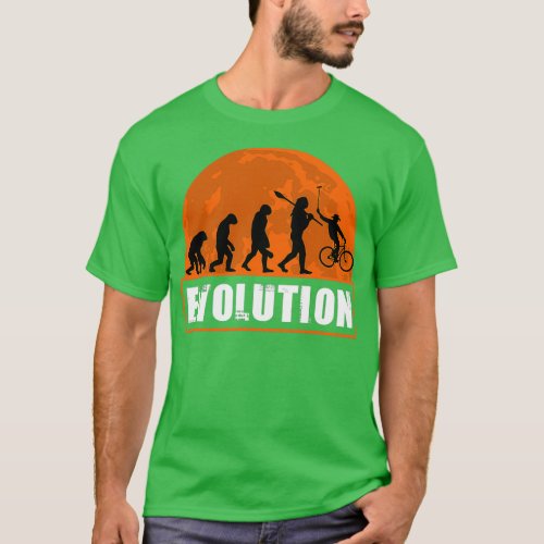 Bicycle Polo Evolution Funny Human 