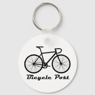 Bicycle Post Keychain