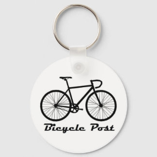 Bicycle Post Keychain