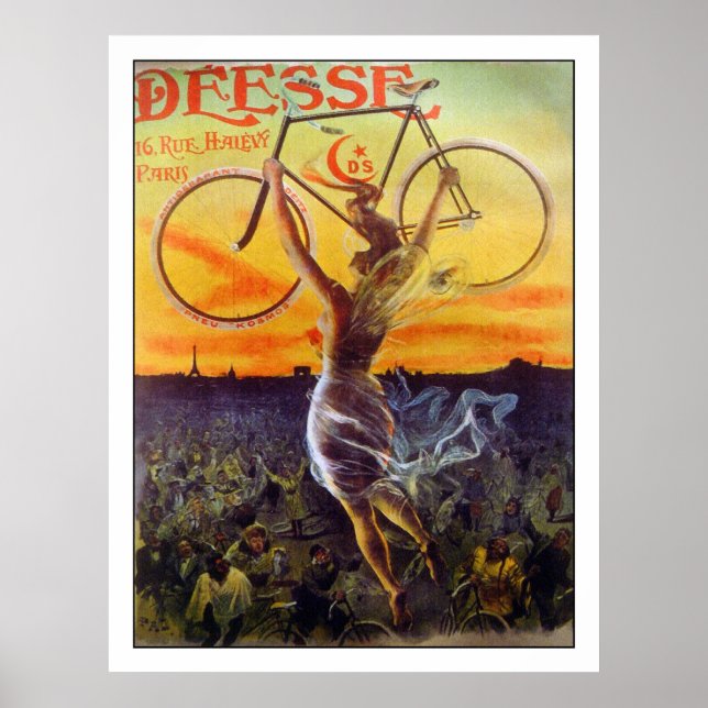Bicycle Poster/Print: Vintage French Poster ~ (Front)