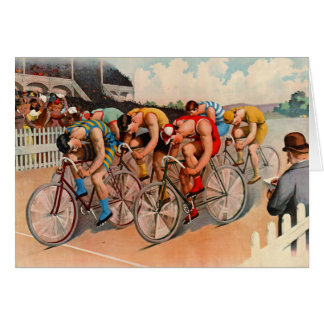Bicycle Race 1895 Cards