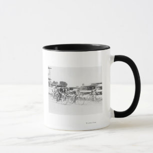 Bicycle Race in Washington DC Photograph Mug
