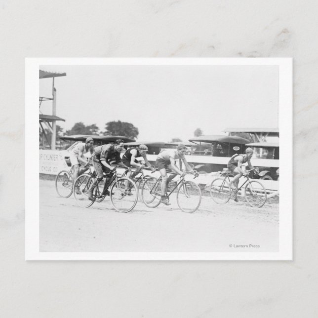 Bicycle Race in Washington DC Photograph Postcard (Front)