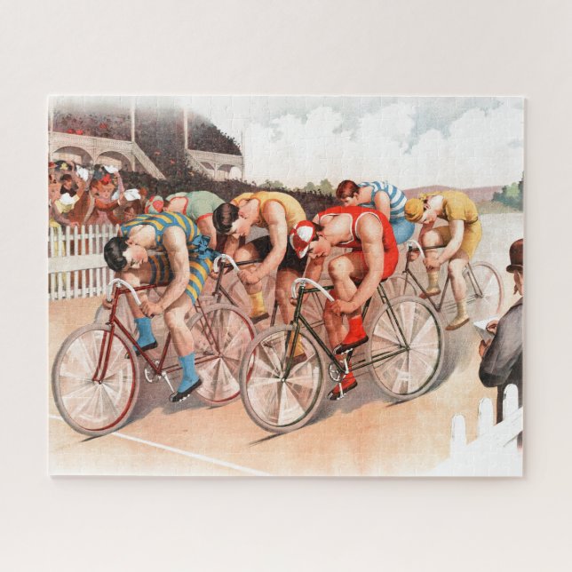 Bicycle Race Jigsaw Puzzle (Horizontal)