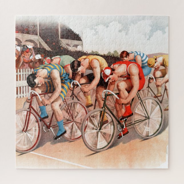 Bicycle Race Jigsaw Puzzle (Vertical)