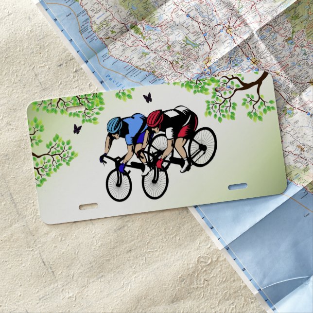 Bicycle Race License Plate (In Situ)
