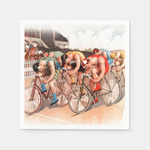 Bicycle Race Napkins