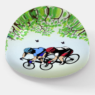 Bicycle Race Paperweight