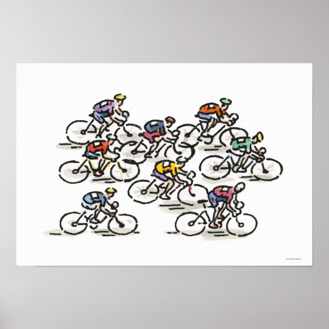 Bicycle Race Poster (Front)