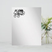 Bicycle Race Silver (Standing Front)