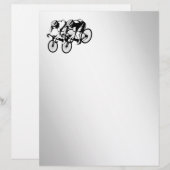 Bicycle Race Silver (Front/Back)
