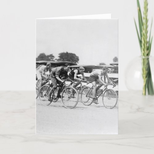 Bicycle Race Washington DC 1925 Card