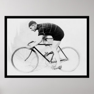 Bicycle Racer, Norman Anderson 1914 Poster