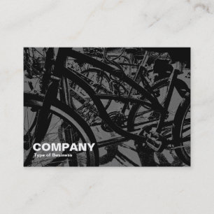 Bicycle Rack - Gray Business Card