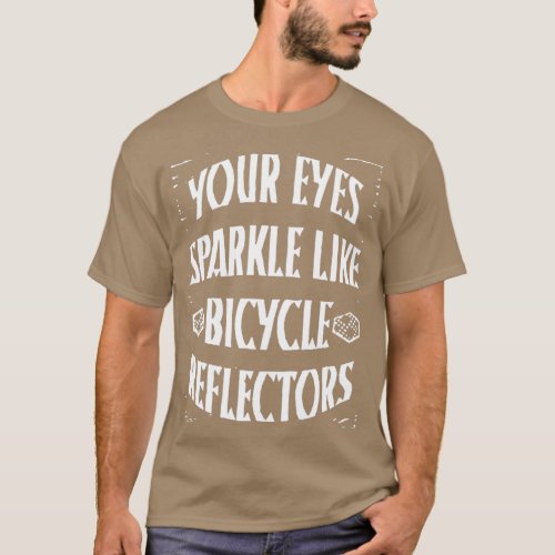 Bicycle Reflectors  T_Shirt