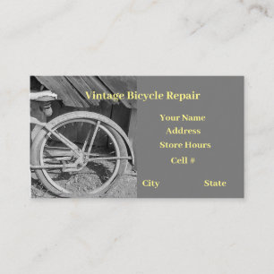 Bicycle Repair Shop Business Card