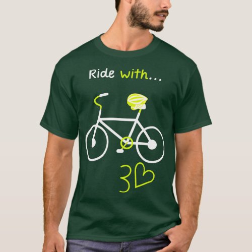 Bicycle ride with lov  T_Shirt