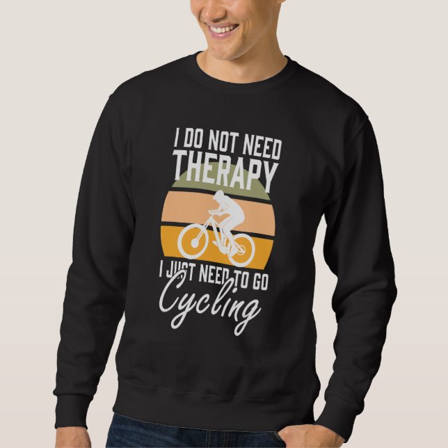 Bicycle Road Bike MTB Bicycle Two Bike E Bike Sweatshirt (Front)
