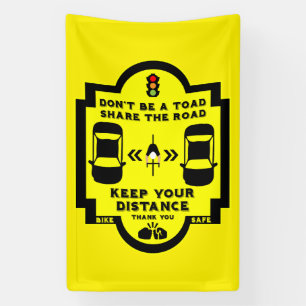 Bicycle Road Safety Banner