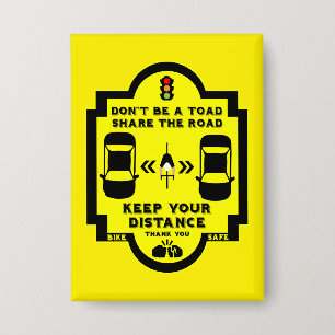 Bicycle Road Safety Button